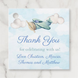 DIMISK Tack för födelsedagsplås Gåvor Etiketter