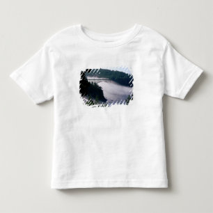 Dimma driver under Deception Pass-bron vid T-shirt