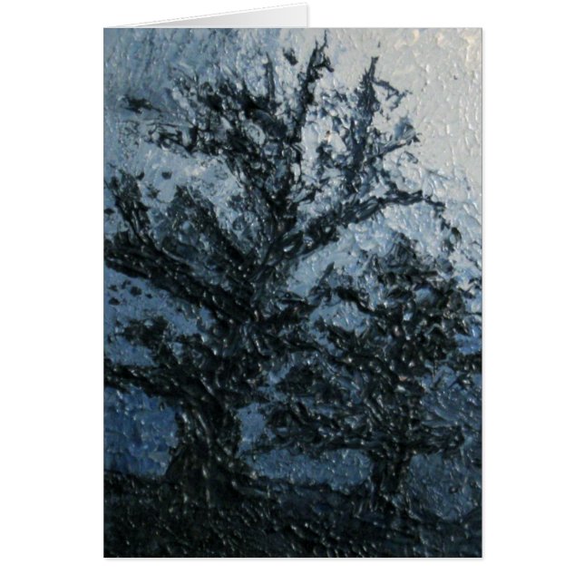 dimma hälsningskort (Framsidan)