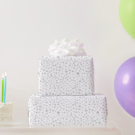 Dimma Konfetti Akvarellprickar Inpackningspapper Presentpapper