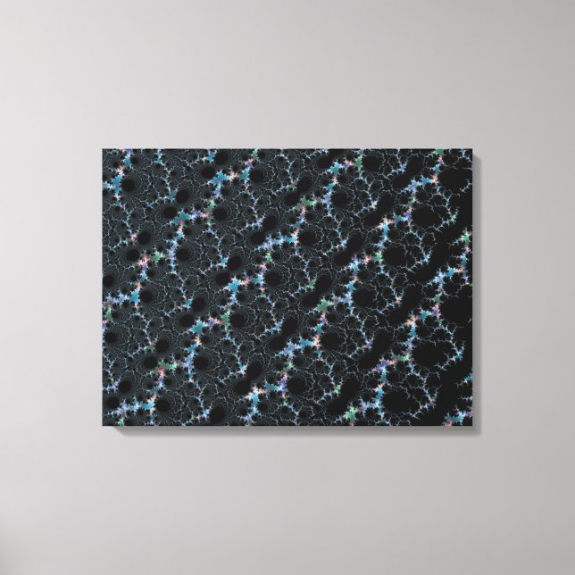 Dimma - Mandelbrot Fractal Canvastryck (Framsida)