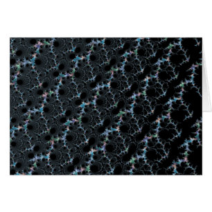 Dimma - Mandelbrot Fractal Hälsningskort