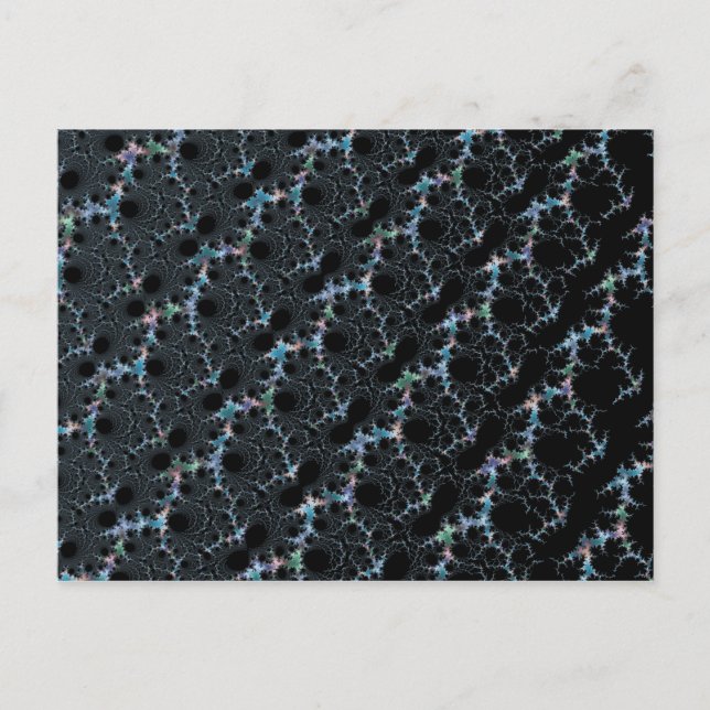 Dimma - Mandelbrot Fractal Vykort (Framsida)