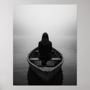 Dimma och fri - Kvinnlig reskonst solo Poster