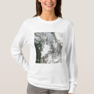 Dimma och insnöat den Stillahavs- northwesten T-shirt