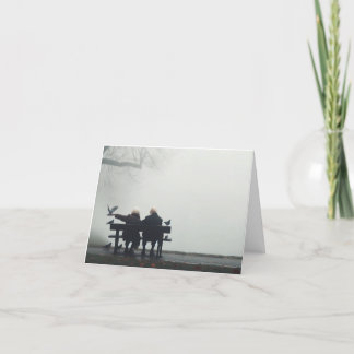 Dimma ögonblick helgkort