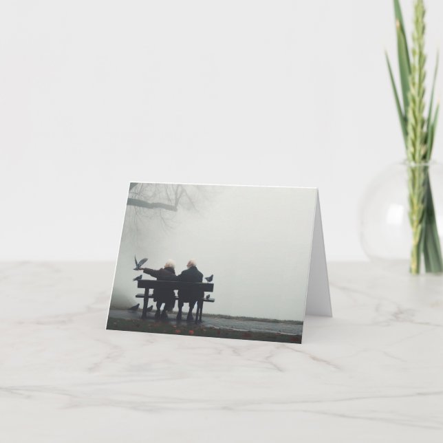 Dimma ögonblick helgkort (Framsida)