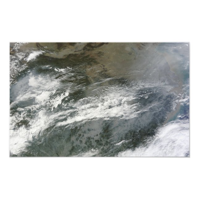 Dimma över Chinan Fototryck (Framsidan)