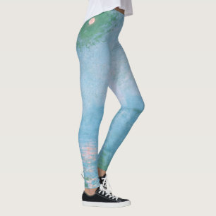 Dimma på Themsen (av Claude Monet) Leggings