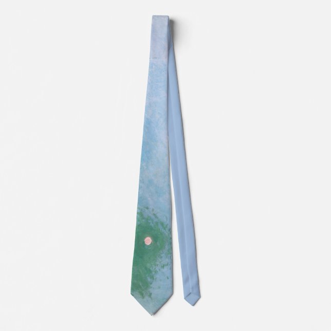 Dimma på Themsen (av Claude Monet) Slips (Framsida)