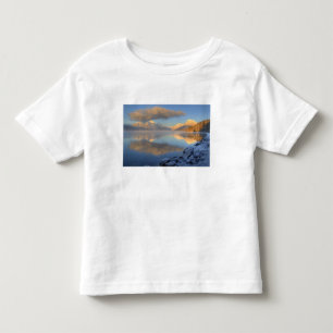 Dimma stiger från Lake McDonald under en mycket ka T Shirt