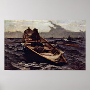 Dimmavarning (dimmavarningen) vid Winslow Homer Poster