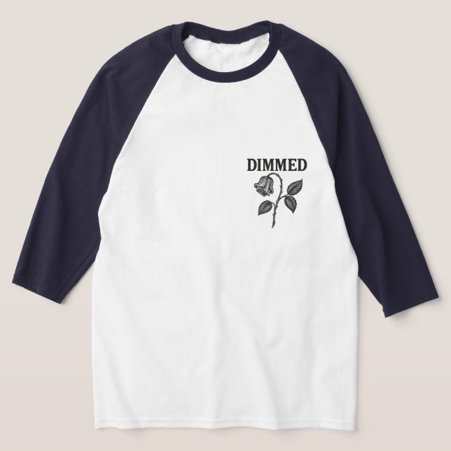 Dimmed Raglan T-Shirt (Laydown)