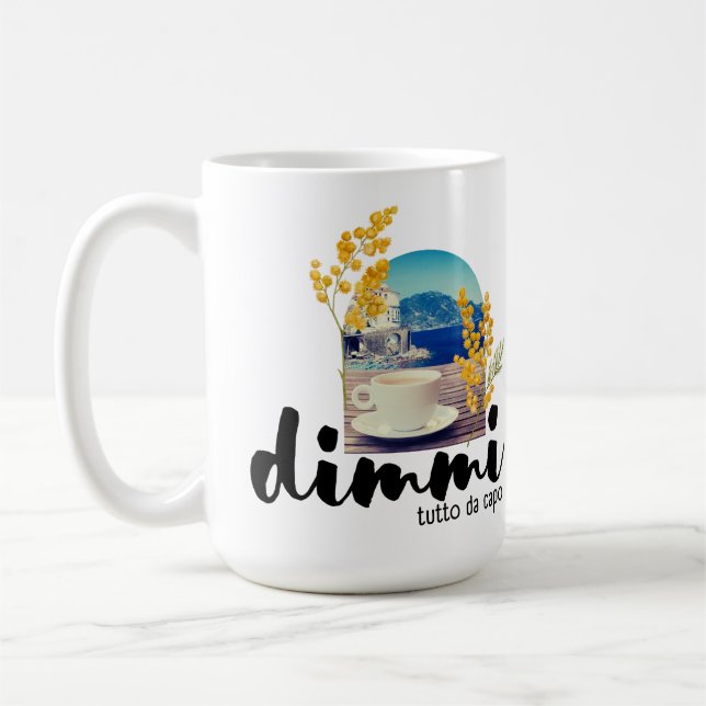 Dimmi Tutto da Capo (Amalfi Kusten) Kaffemugg (Vänster)