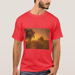 Dimmig Bergskalv Morgon T-shirt