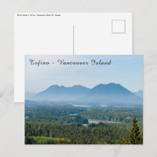 Dimmig dal i Tofino - British Columbia, Kanada Vykort