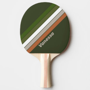 Dimmig lund randig med namn pingisracket