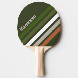 Dimmig Lund Snedrandig med Namn Pingisracket
