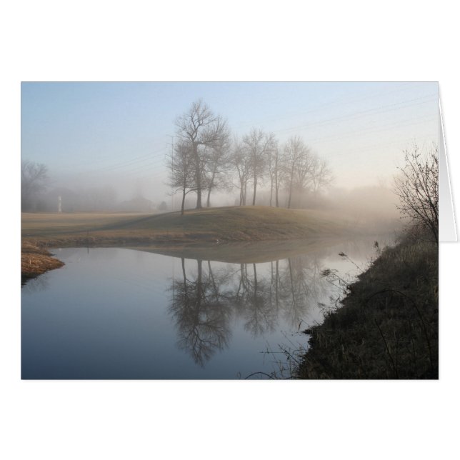 dimmig morgon OBS kort (Framsidan Horizontal)