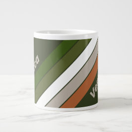 Dimmig randig lund med namn jumbo mugg