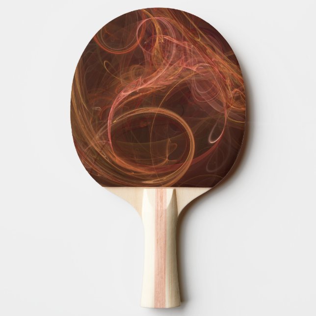 Dimmig rost pingisracket (Baksidan)