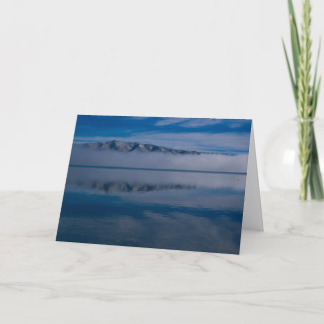 Dimmig sjö kort (Framsida)