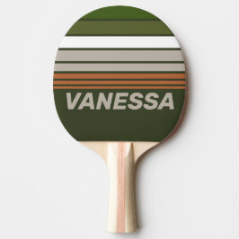 Dimmig Skogshorisont med Namn Pingisracket