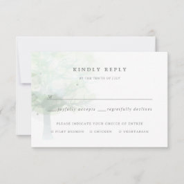 Dimmig träd OSA kort