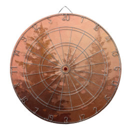 Dimmiga cederträträd i varma färger piltavla