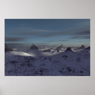 Dimmigt nå en höjdpunkt poster