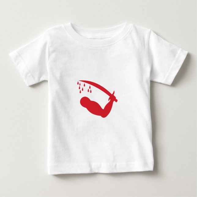 Dimmits Goliad flagga (1824) Tee Shirt (Framsida)