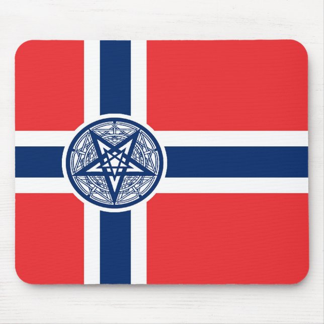 Dimmu Borgir flaggamousepad Musmatta (Framsidan)
