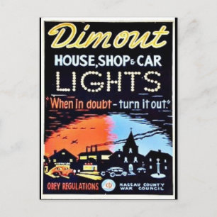 Dimout Vykort