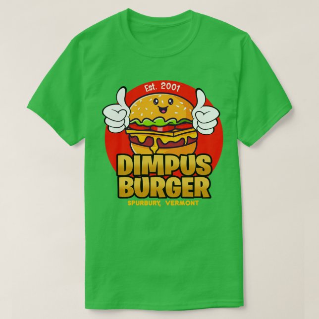Dimpus Burger från Toppen Troopers 2001 T Shirt (Design framsida)
