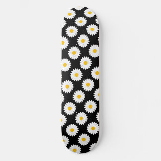 Dimt Daisy Blommönster Svart Skateboard Bräda 20 Cm