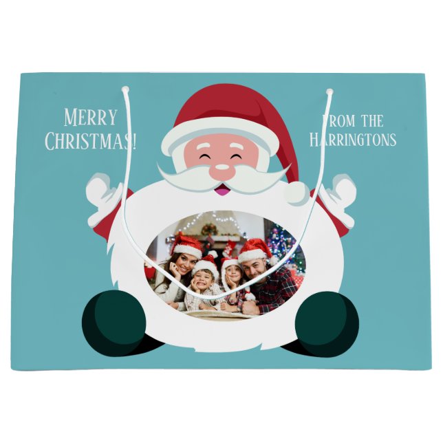 Din 2-foto och anpassningsbar julklapp (Framsidan)