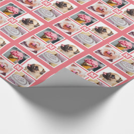 DIN 4 FOTOS- & MONOGRAM-pappra förpackning Presentpapper