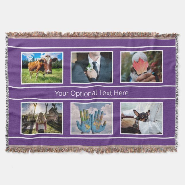 DIN 6 FOTON & TEXT kastmössa Mysfilt (Framsidan)