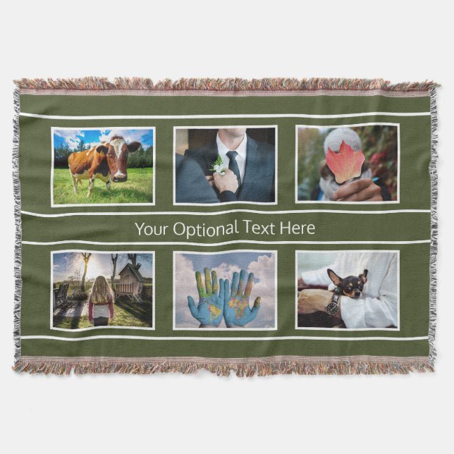 DIN 6 PHOTOS & TEXT Kasta filt (Framsidan)