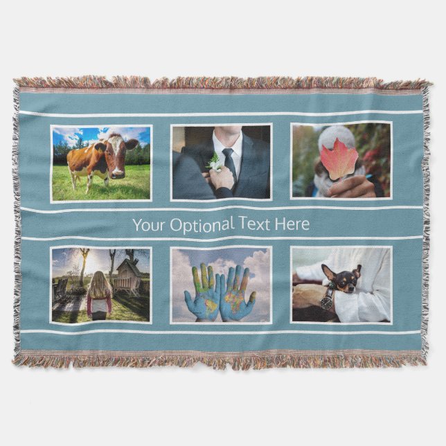 DIN 6 PHOTOS & TEXT Kasta filt (Framsidan)