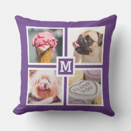 DIN 8 FOTON & MONOGRAM kuddfodral Kudde