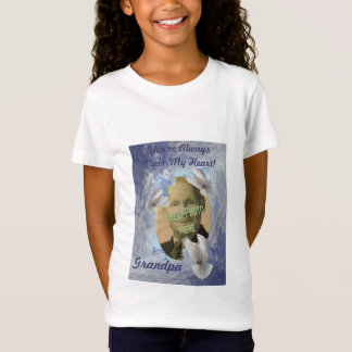 Din alltid nära min hjärtaminnesskjorta t-shirt