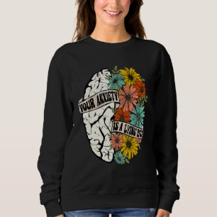 Din Ångest Ljuger För Dig Mental Hälsa Hjärna A T Shirt