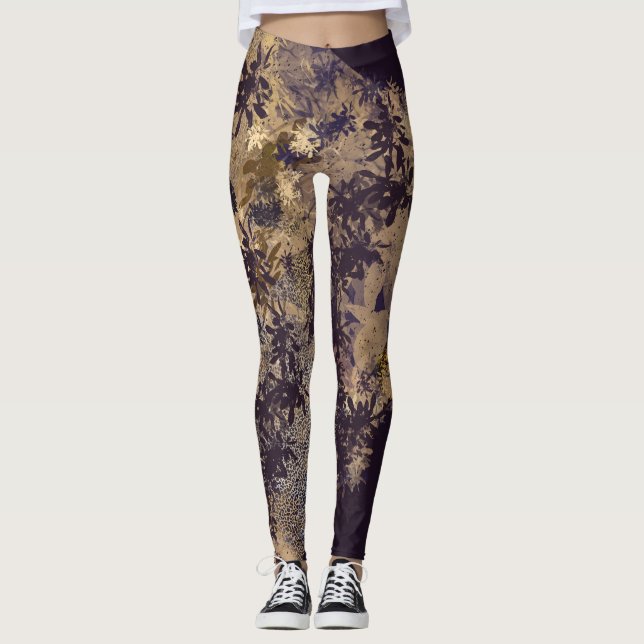 Din animala spritdryck leggings (Framsida)
