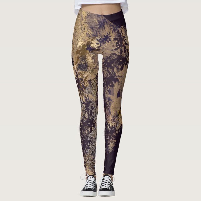 Din animala spritdryck leggings (Framsida)