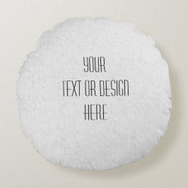 Din Anpassad design - Rund Kudde