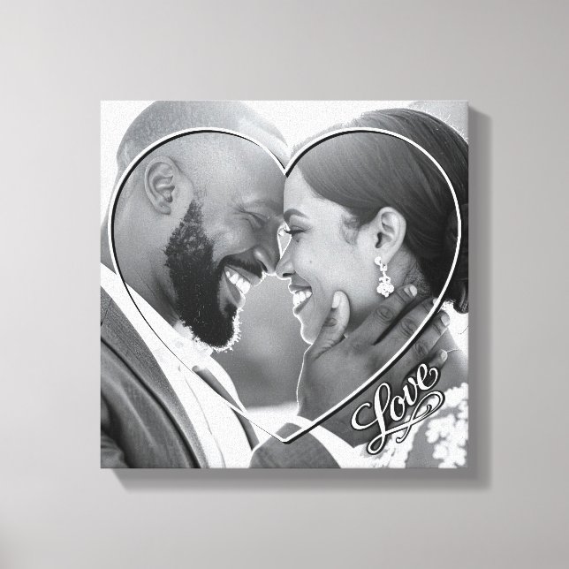 Din anpassade canvastryck på sträckram (Framsida)