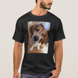 Din anpassade marionett Hund Bild Tee