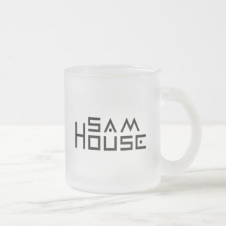 Din anpassningsbar 10 uns frostad Glass mugg