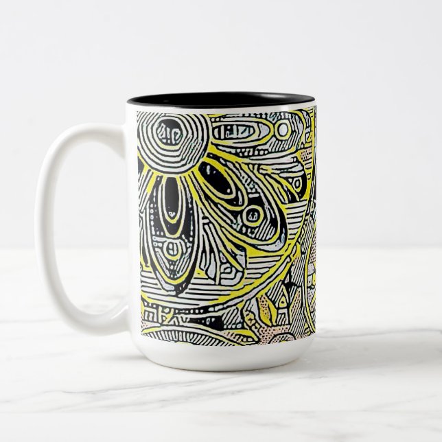 Din Anpassningsbar 15 oz 2-ton Mugg (Vänster)